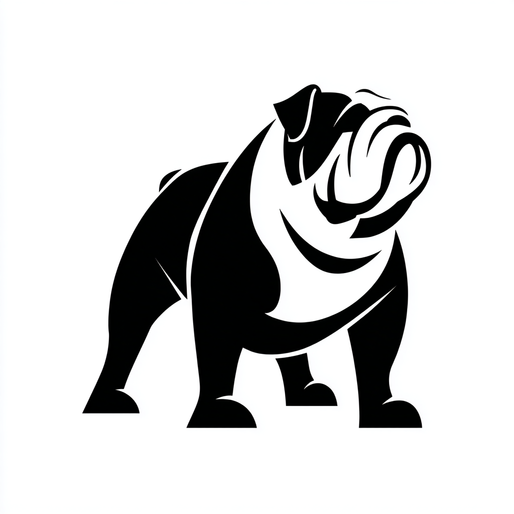 Vinyl Decal / Laptop Sticker/ Car Decal / Phone Sticker English Bulldog