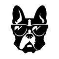 Vinyl Decal / Laptop Sticker/ Car Decal / Phone Sticker French Bulldog