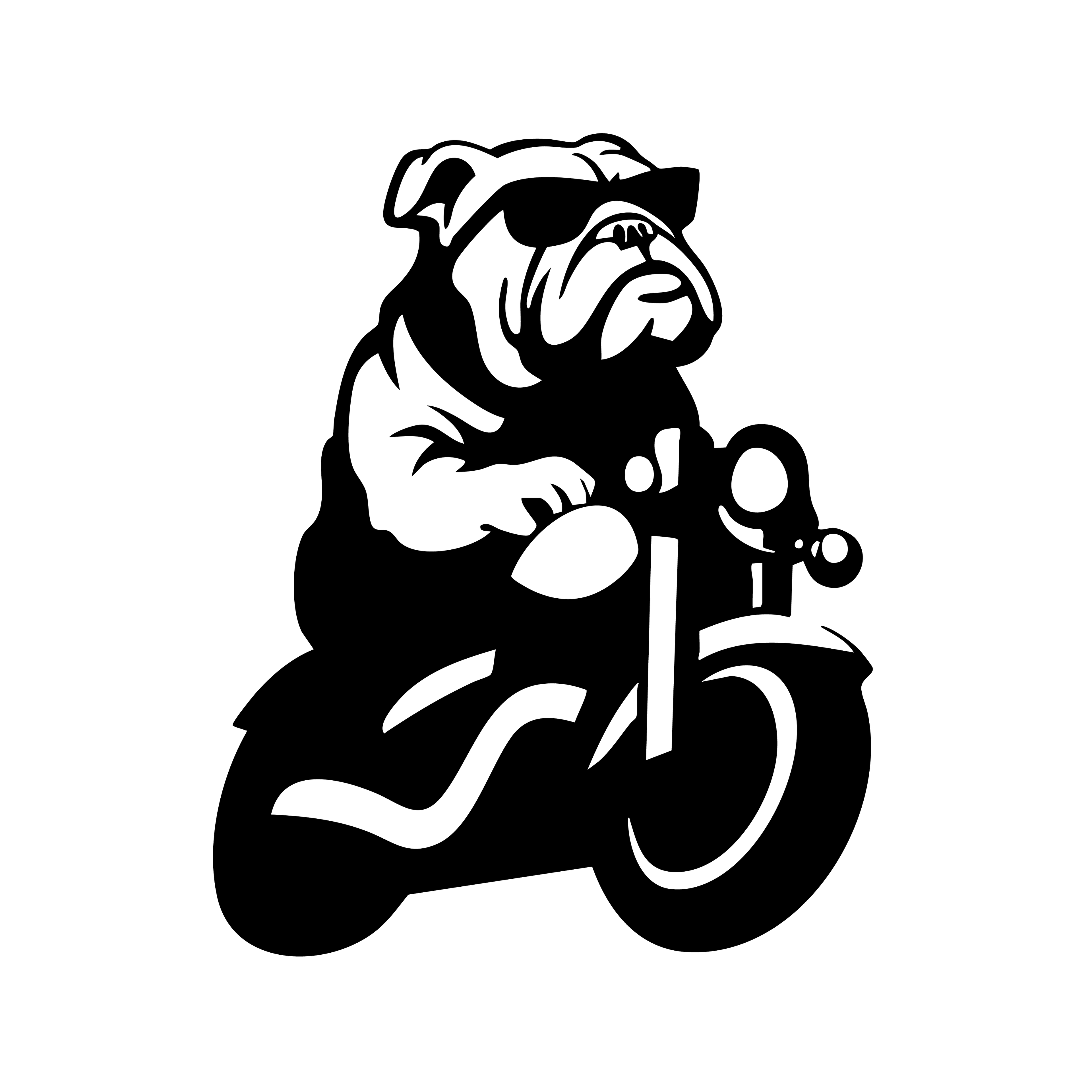 Vinyl Decal / Laptop Sticker/ Car Decal / Phone Sticker English Bulldog