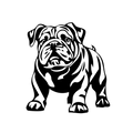 Vinyl Decal / Laptop Sticker/ Car Decal / Phone Sticker English Bulldog