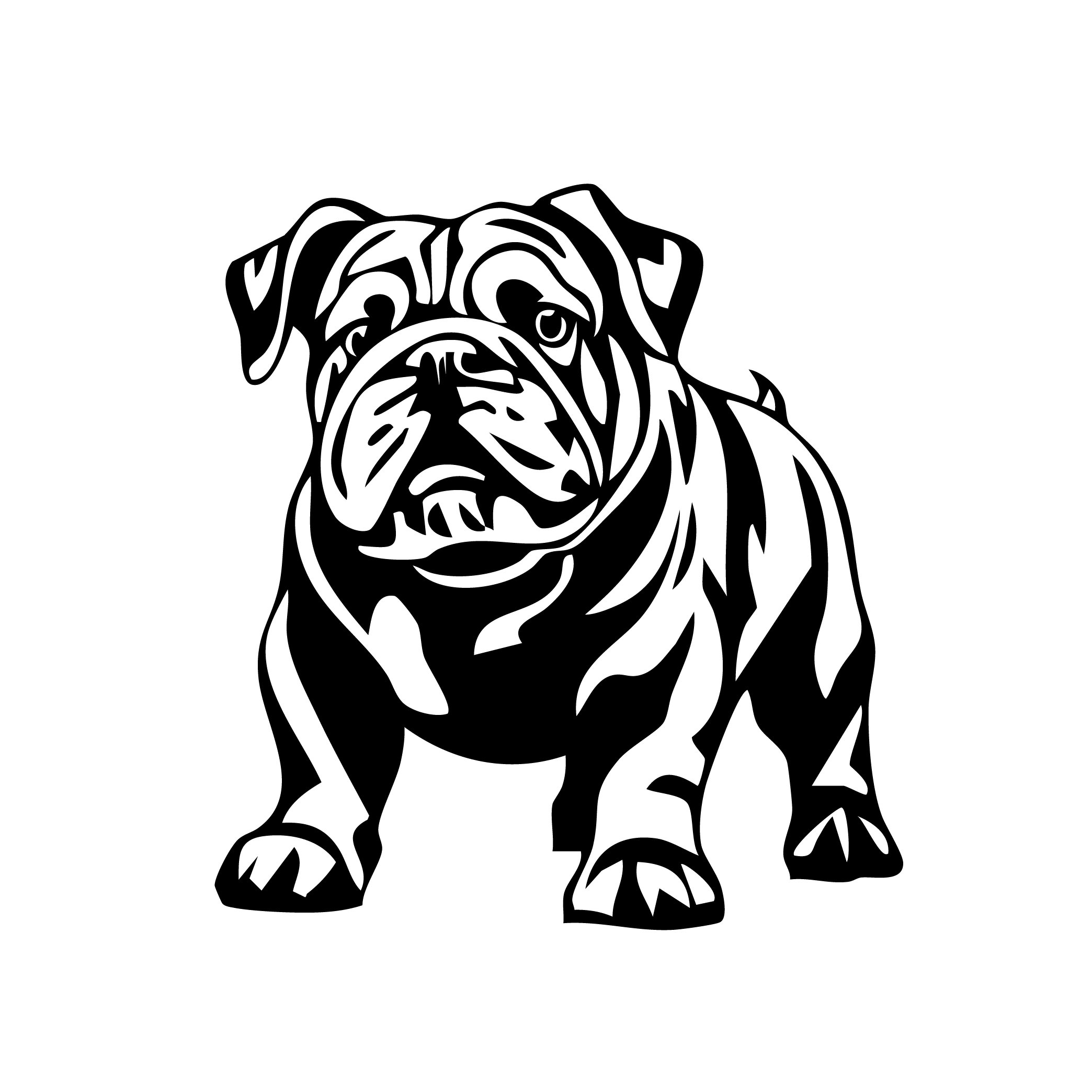 Vinyl Decal / Laptop Sticker/ Car Decal / Phone Sticker English Bulldog