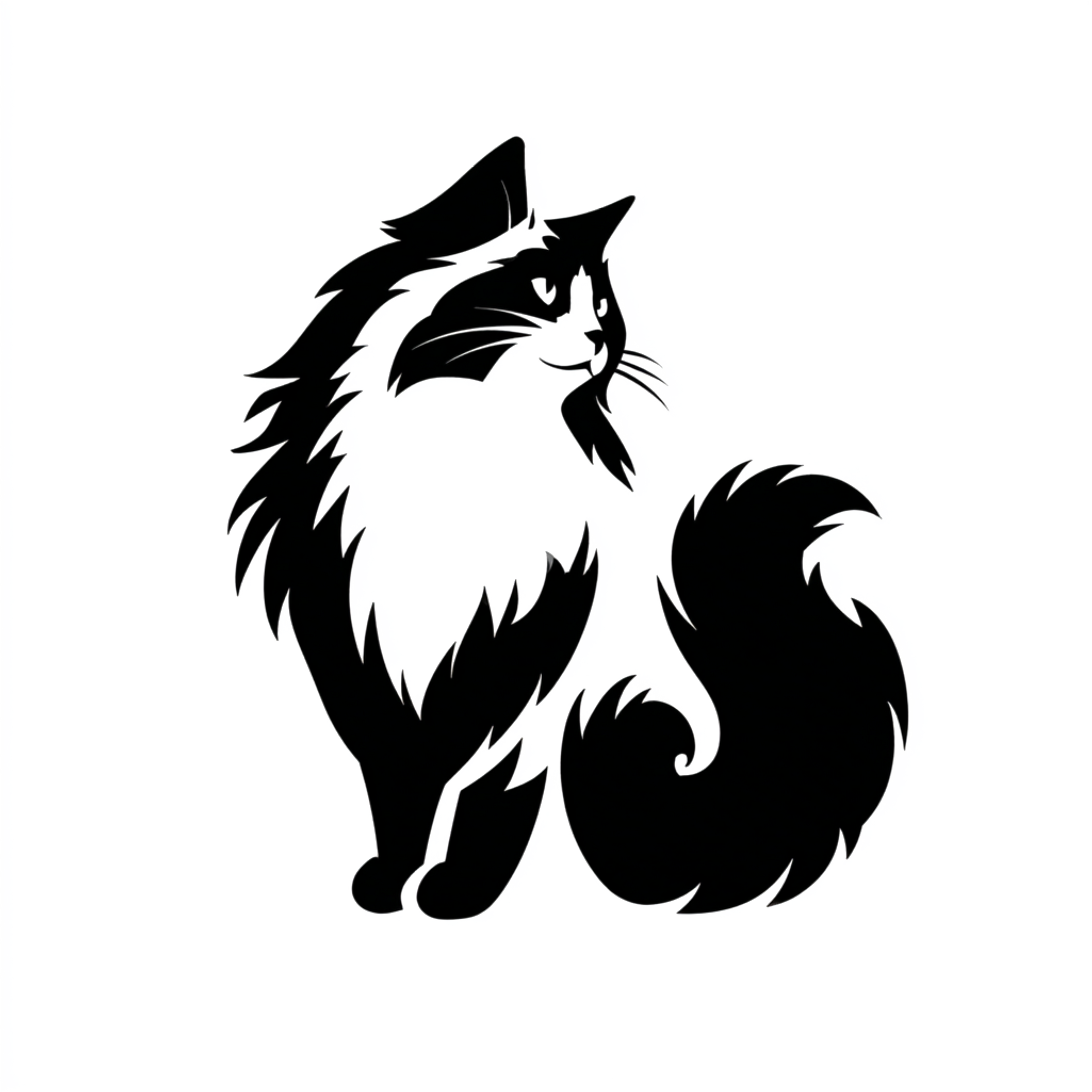 Vinyl Decal / Laptop Sticker/ Car Decal / Phone Sticker Ragdoll Cat