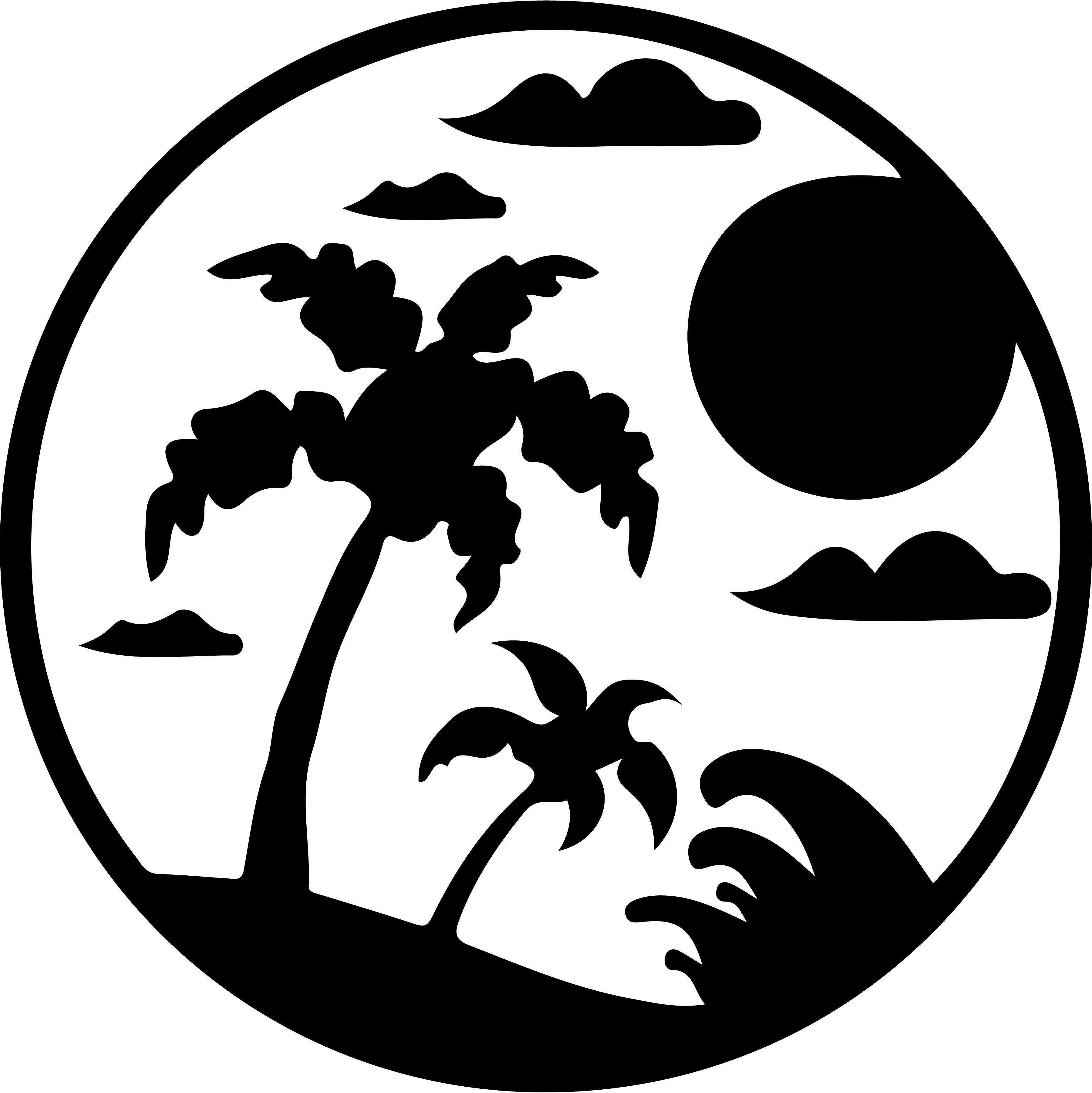 Vinyl Decal / Laptop Sticker/ Car Decal / Phone Sticker Beach