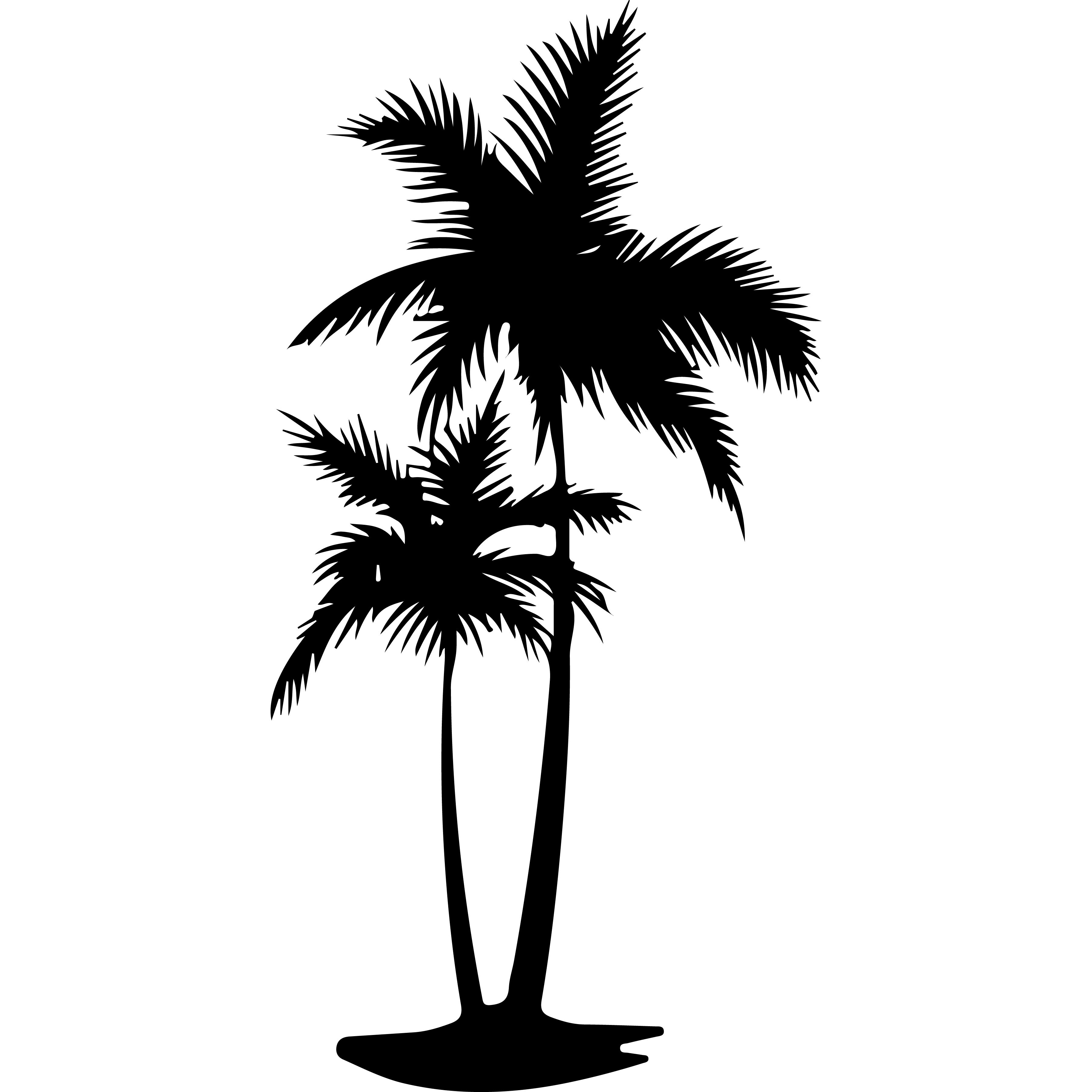Vinyl Decal / Laptop Sticker/ Car Decal / Phone Sticker Beach Palm Trees