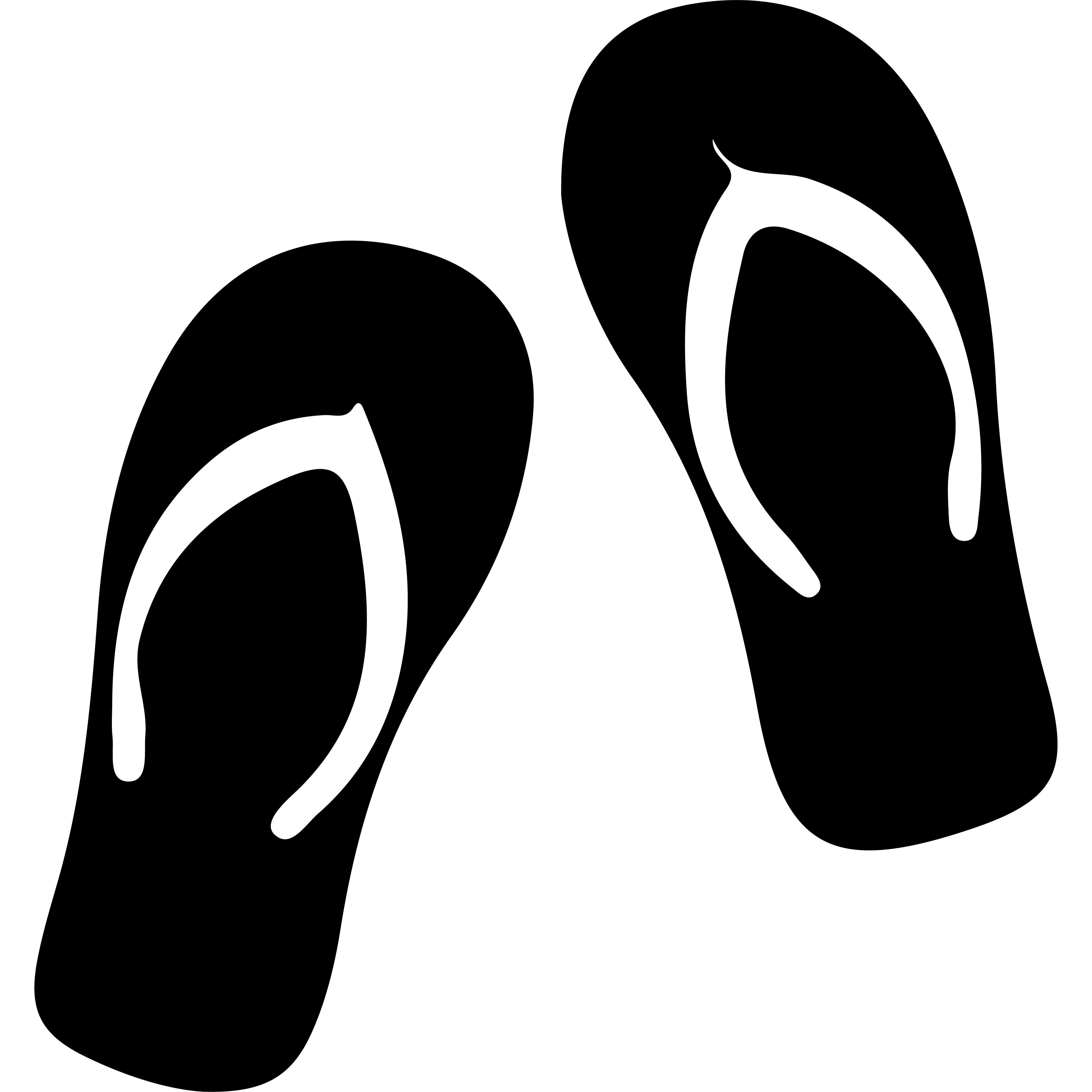 Vinyl Decal / Laptop Sticker/ Car Decal / Phone Sticker Beach Flip Flops