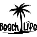 Vinyl Decal / Laptop Sticker/ Car Decal / Phone Sticker Beach