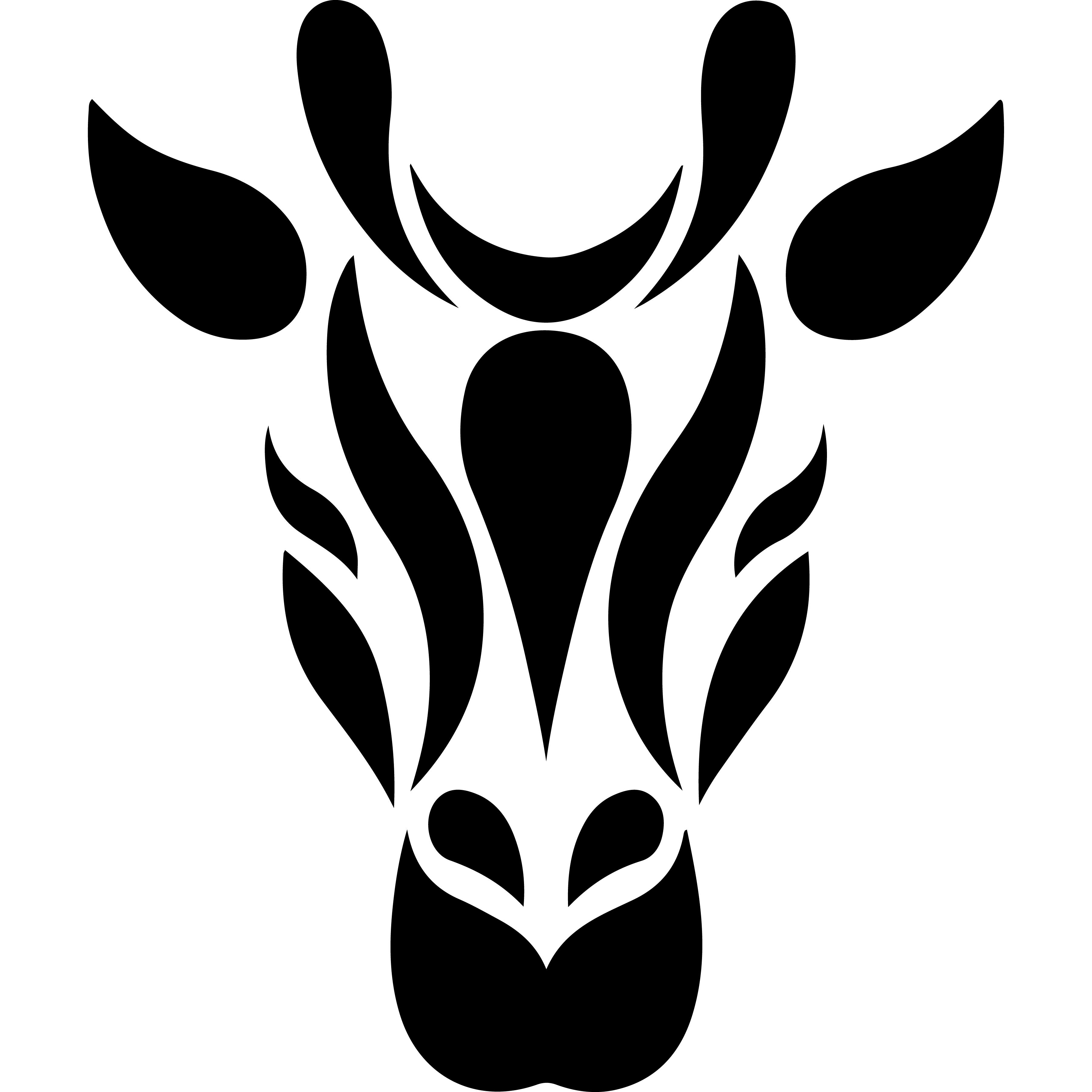Vinyl Decal / Laptop Sticker/ Car Decal / Phone Sticker Giraffe
