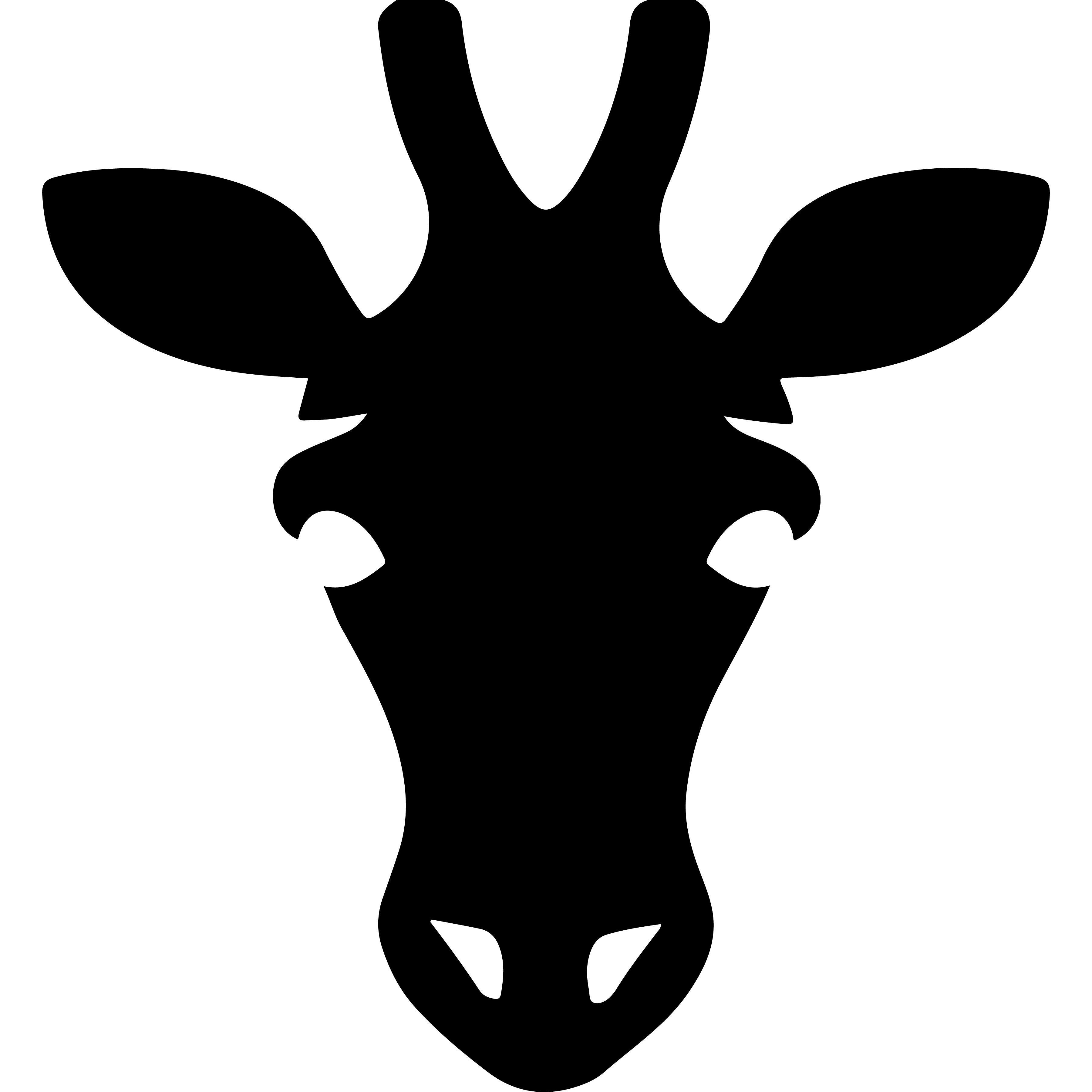 Vinyl Decal / Laptop Sticker/ Car Decal / Phone Sticker Giraffe