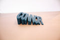 3D Printed Name Doorstop