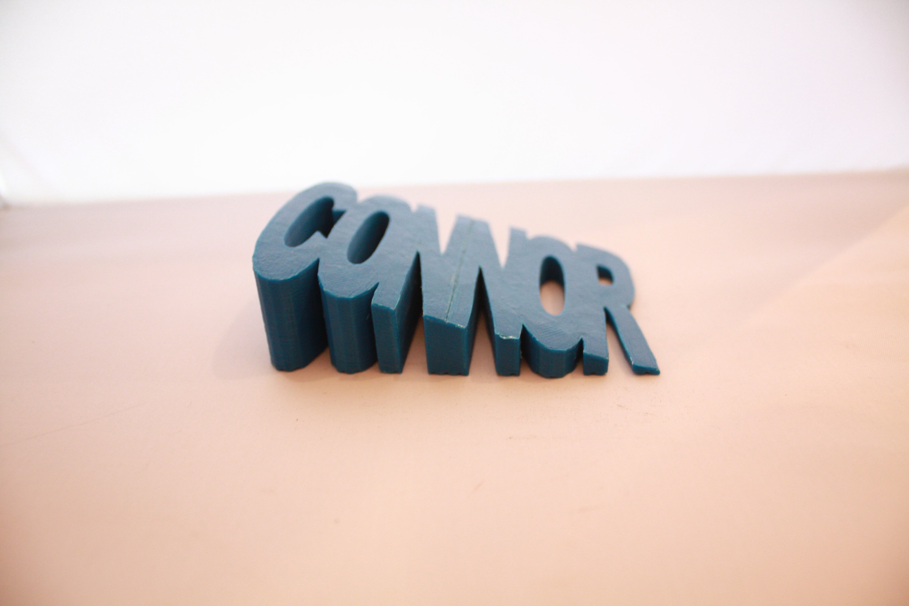 3D Printed Name Doorstop