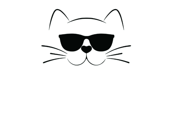 Vinyl Decal / Laptop Sticker/ Car Decal / Phone Sticker Cat
