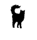Vinyl Decal / Laptop Sticker/ Car Decal / Phone Sticker Cat