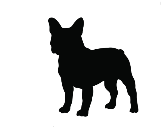Vinyl Decal / Laptop Sticker/ Car Decal / Phone Sticker French Bulldog