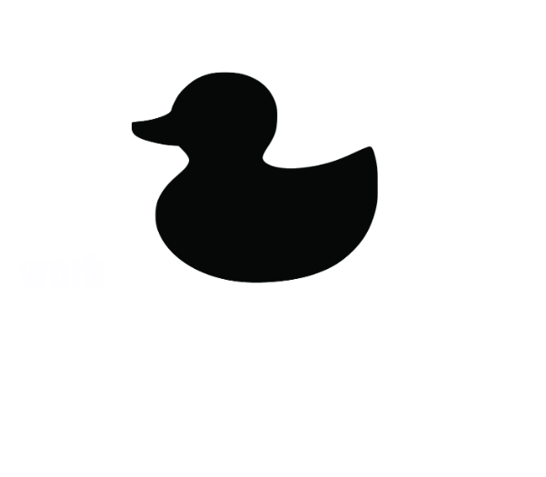 Vinyl Decal / Laptop Sticker/ Car Decal / Phone Sticker Baby Duck