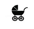 Vinyl Decal / Laptop Sticker/ Car Decal / Phone Sticker Baby Stroller