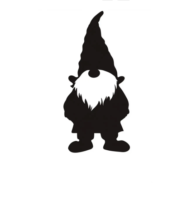 Vinyl Decal / Laptop Sticker/ Car Decal / Phone Sticker Gnome