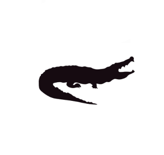 Vinyl Decal / Laptop Sticker/ Car Decal / Phone Sticker Alligator