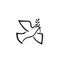 Vinyl Decal / Laptop Sticker/ Car Decal / Phone Sticker Dove
