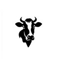Vinyl Decal / Laptop Sticker/ Car Decal / Phone Sticker Cow