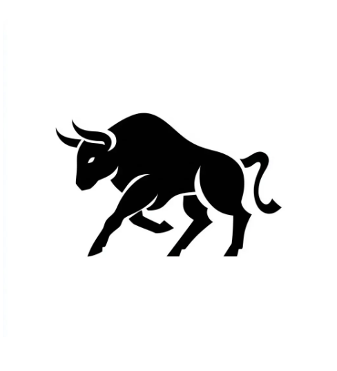 Vinyl Decal / Laptop Sticker/ Car Decal / Phone Sticker Bull