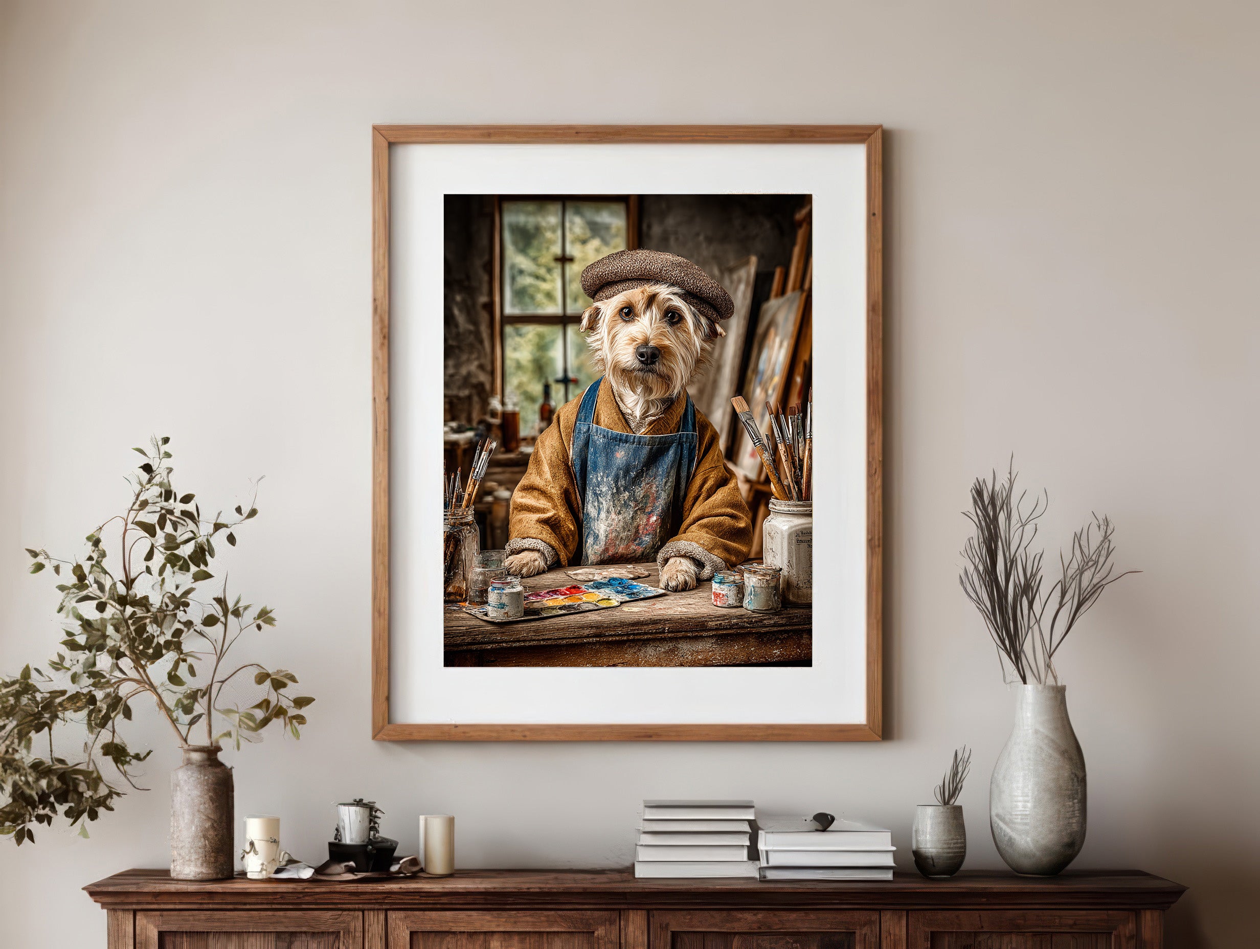 Artist Carin Terrier Digital Download Wall Art