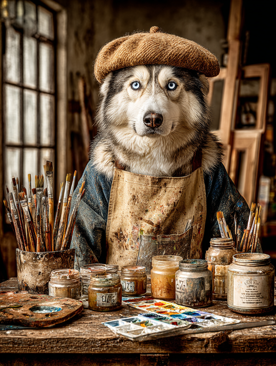 Artist Husky Digital Download Wall Art
