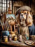 Artist King Charles Digital Download Wall Art