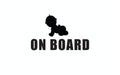 Vinyl Decal / Laptop Sticker/ Car Decal / Phone Sticker Baby on Board
