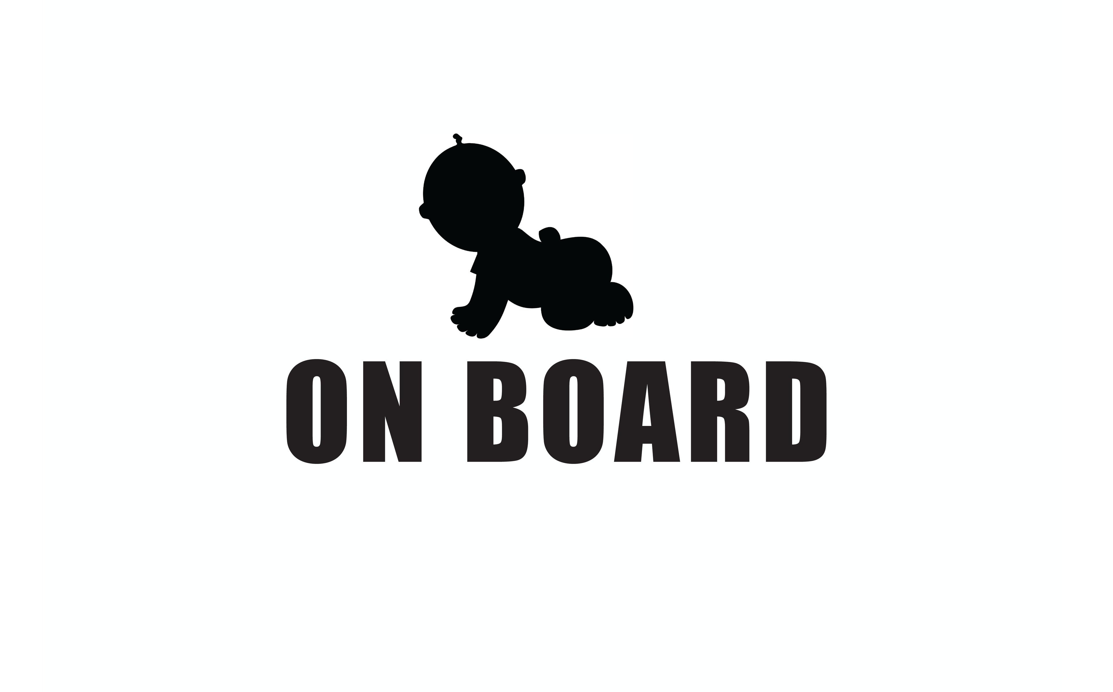 Vinyl Decal / Laptop Sticker/ Car Decal / Phone Sticker Baby on Board