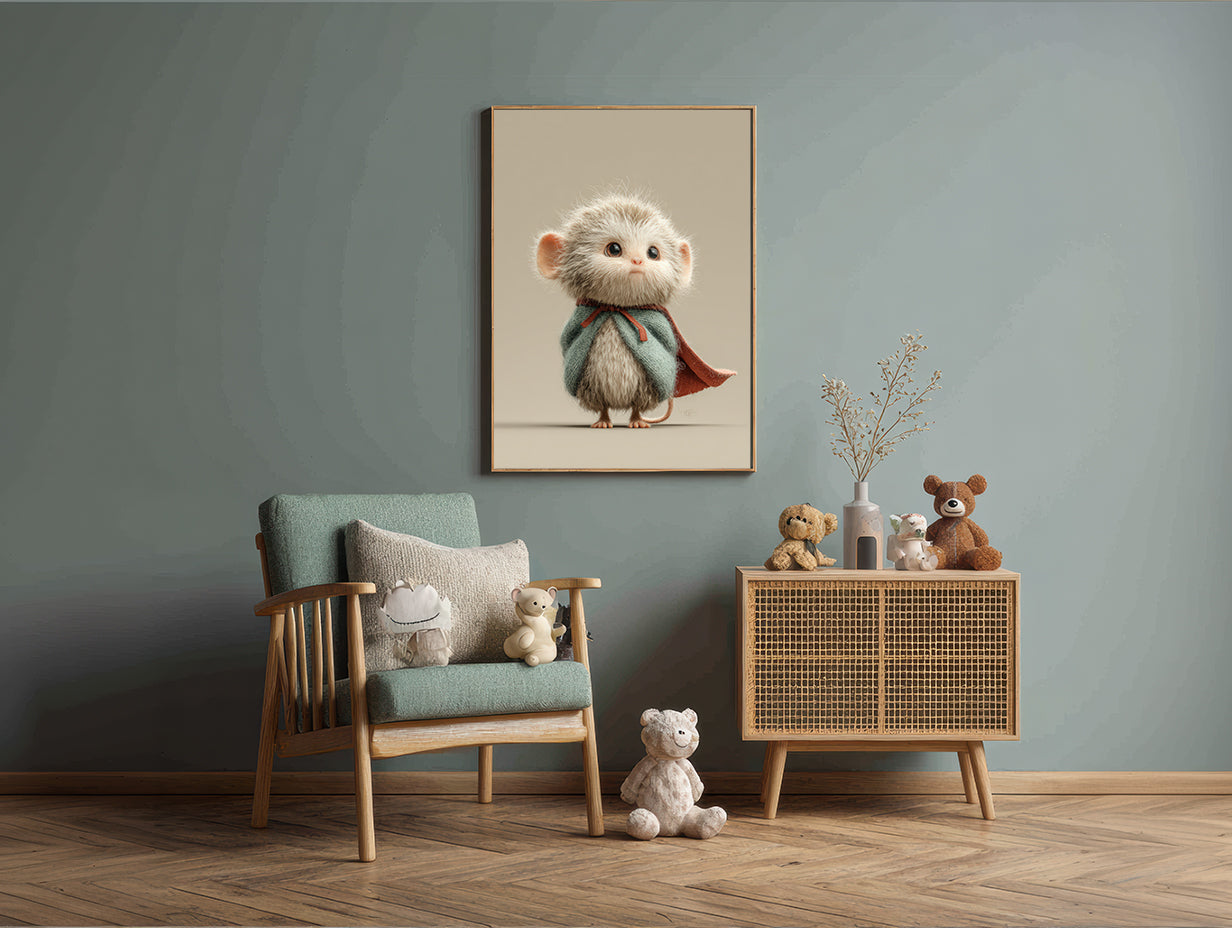 Baby Room Hero Monkey 1 Digital Download Wall Art