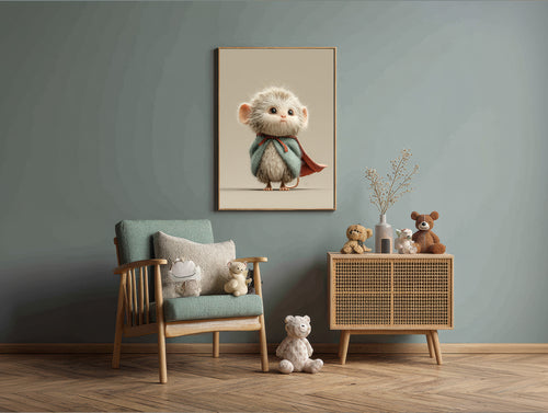 Baby Room Hero Monkey 1 Digital Download Wall Art