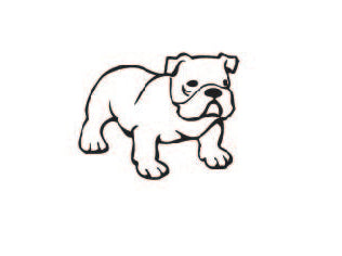 Vinyl Decal / Laptop Sticker/ Car Decal / Phone Sticker Bulldog