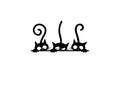 Vinyl Decal / Laptop Sticker/ Car Decal / Phone Sticker Funny Cats