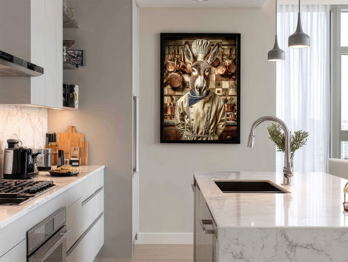 Chef Donkey Digital Download Wall Art
