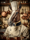 Chef Horse Digital Download Wall Art