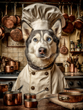 Chef Husky Digital Download Wall Art