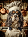 Chef King Charles Digital Download Wall Art