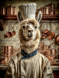 Chef Llama Digital Download Wall Art