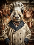 Chef Panda Digital Download Wall Art