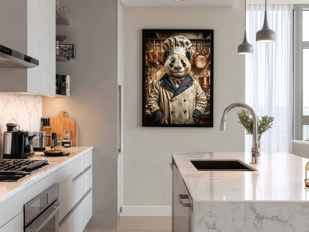 Chef Panda Digital Download Wall Art