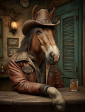Cowboy Horse Digital Download Wall Art