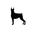 Vinyl Decal / Laptop Sticker/ Car Decal / Phone Sticker Doberman Pinscher