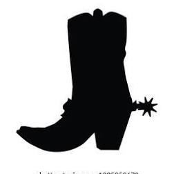 Vinyl Decal / Laptop Sticker/ Car Decal / Phone Sticker Cowboy Boots