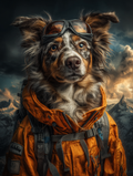 Explorer Australian Shepherd Digital Download Wall Art
