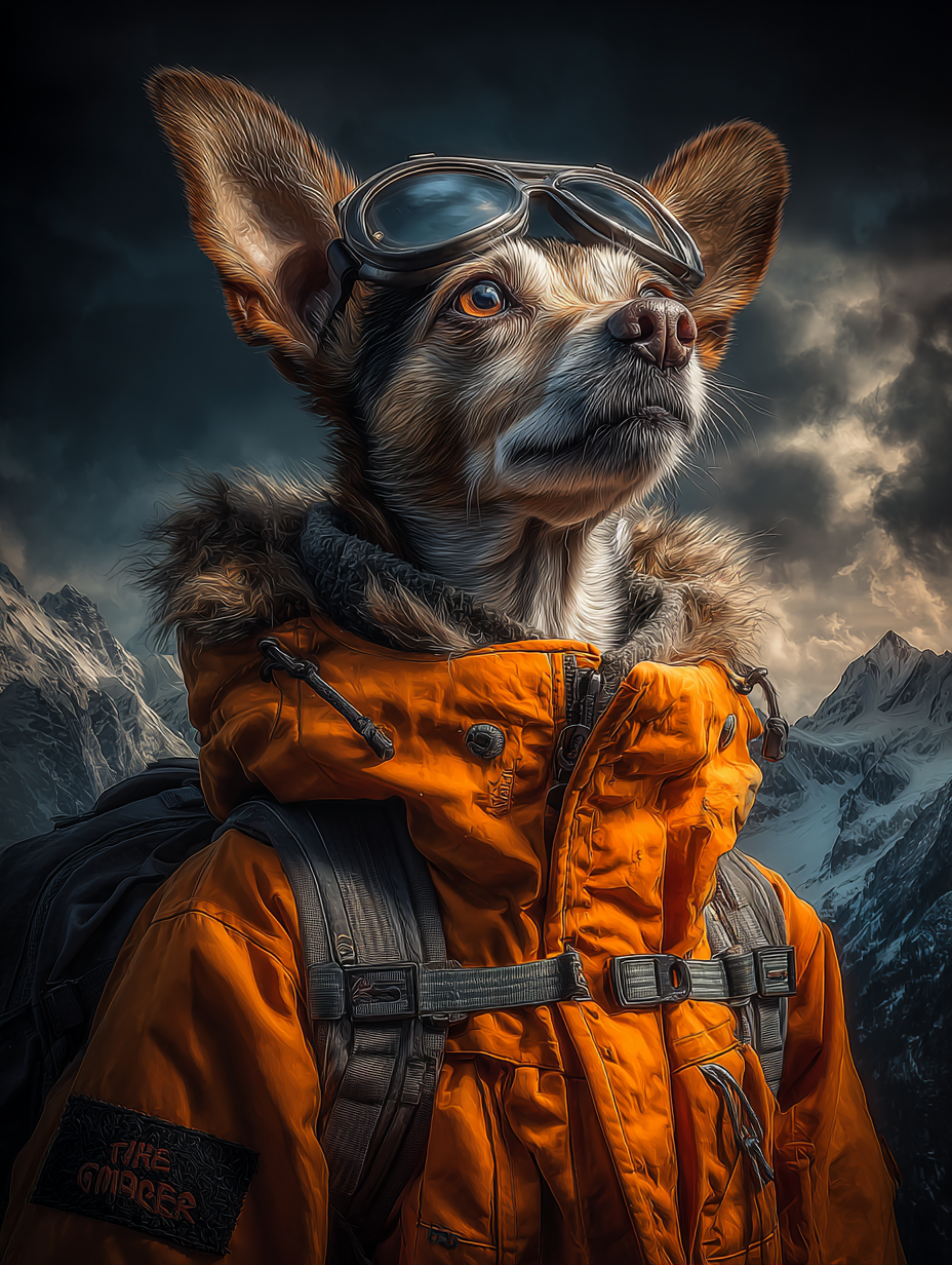 Explorer Chihuahua Digital Download Wall Art