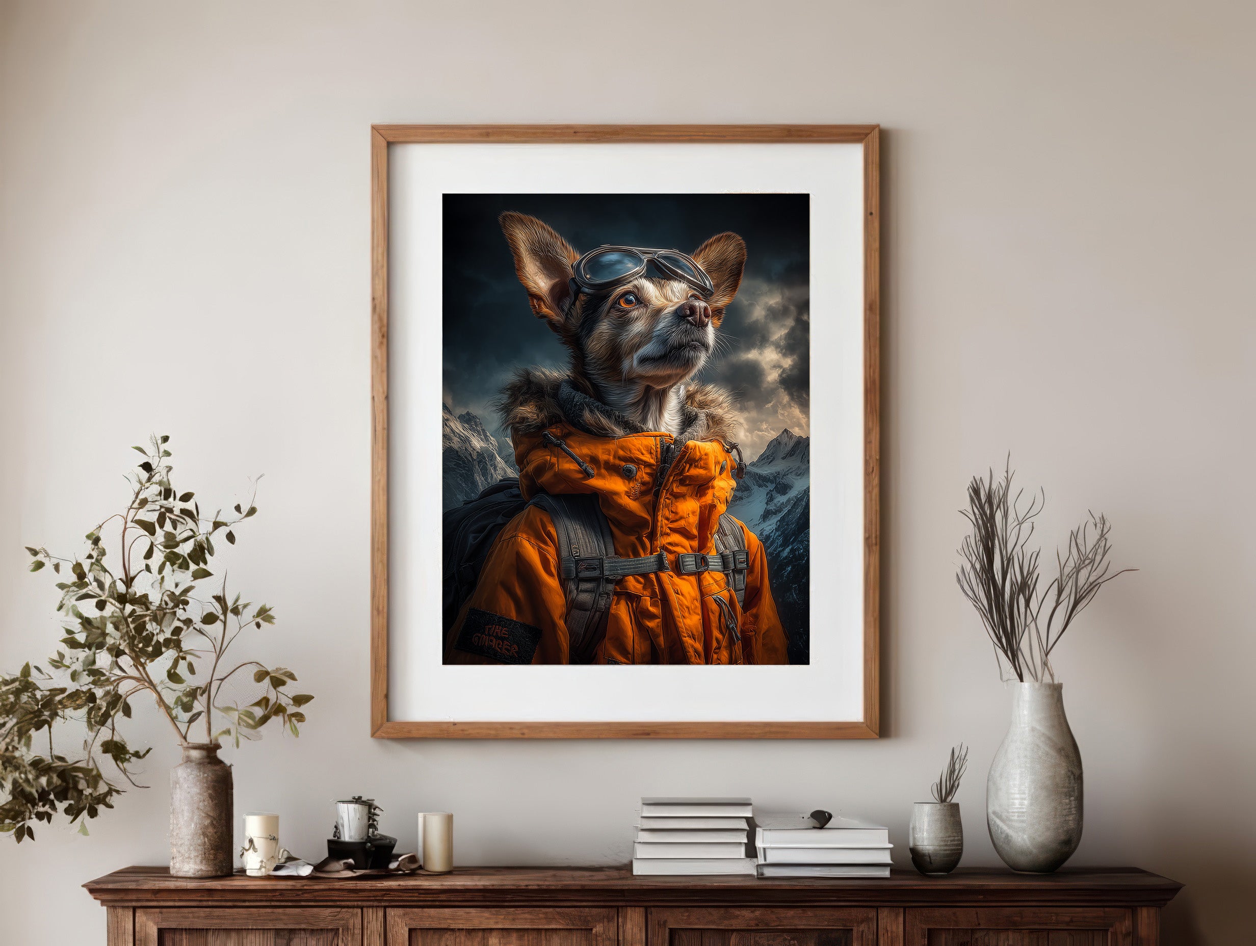 Explorer Chihuahua Digital Download Wall Art