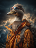 Explorer Duck Digital Download Wall Art