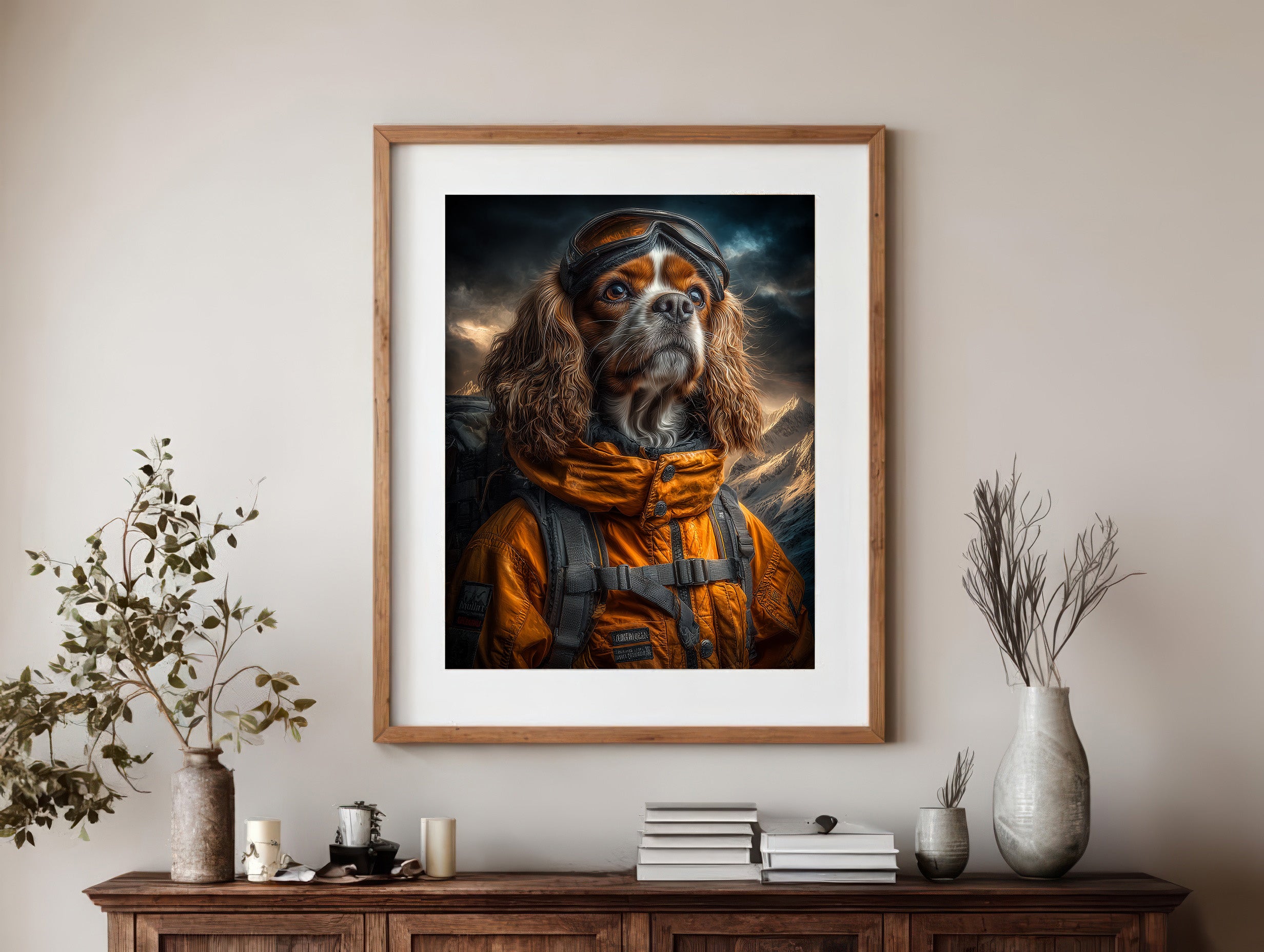 Explorer King Charles Digital Download Wall Art