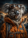 Explorer Koala Digital Download Wall Art