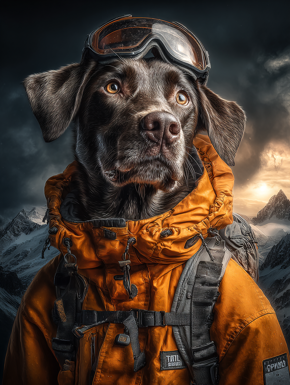 Explorer Labrador Retriever Digital Download Wall Art